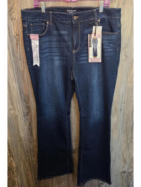 En Jean Women's Blue Jeans Size 3XL (36x33) High Rise Boot Cut {NEW TAGS}